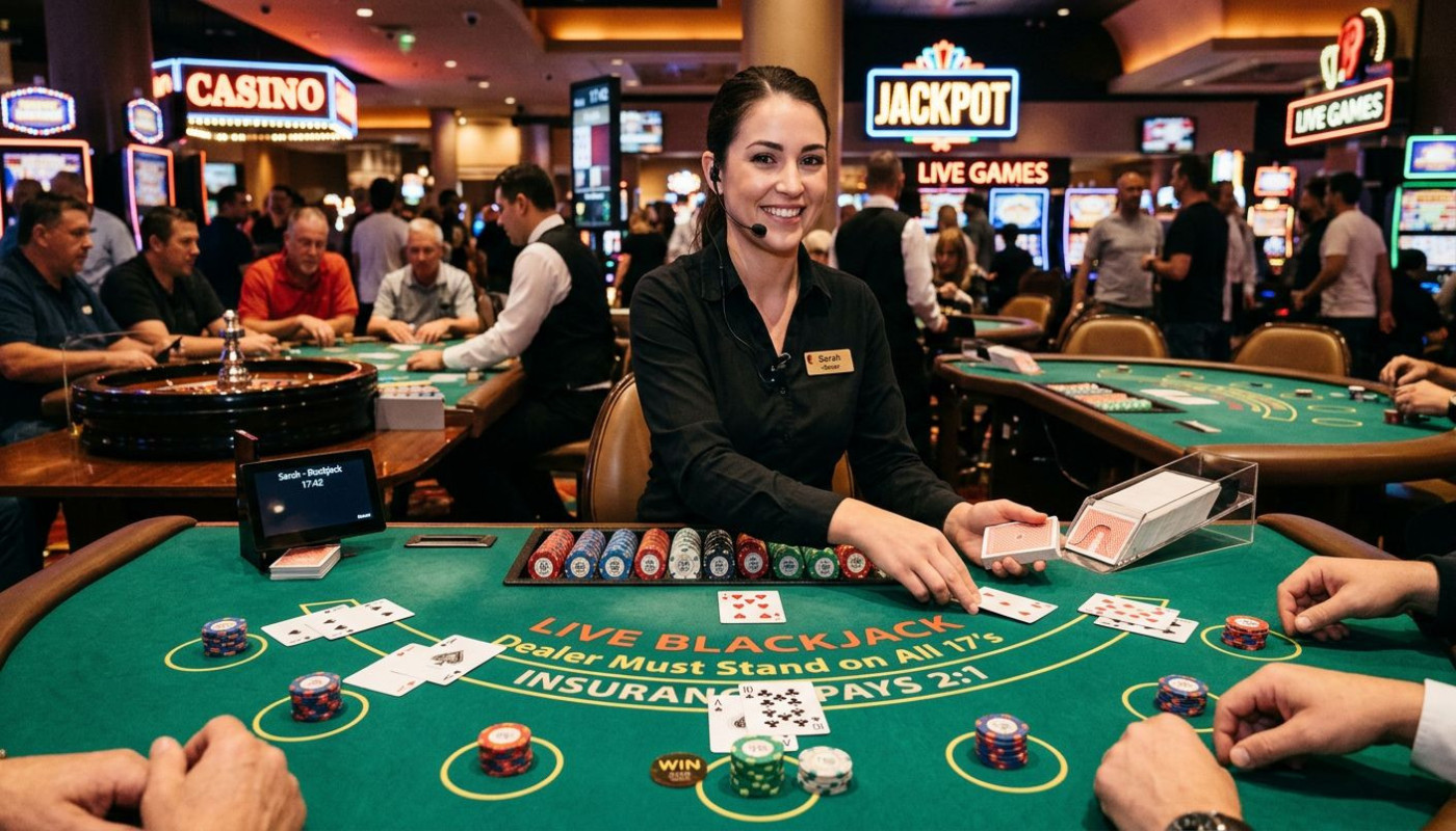 Qu'est-ce qu'un casino avec croupiers en direct et comment ça fonctionne ?